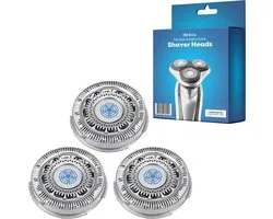 3 Scheerkoppen geschikt voor Philips 7000 serie SH70 – Scheerkoppen set – Scheer opzetkoppen –Shaving blades – 3 stuks