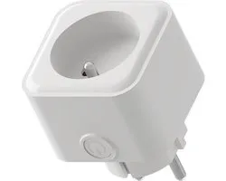 Ledvion - Smart Stekker BE/FR - 3600W - Slim Wifi-stopcontact - Wifi Smart Home - Smart Plug - Tijdschakelaar