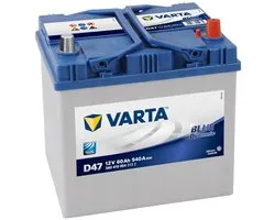 Batterie Varta Blue Dynamic D47 12V 60Ah (20h)