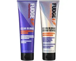Fudge - Clean Blonde Violet Duo Pack - 2x250ml