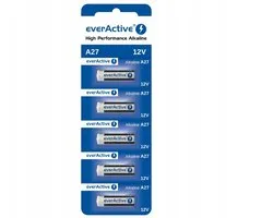 Everactive Alkaline Batterijen 27A 12V Voor Afstandsbedieningen (5 Stuks)