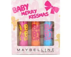 Maybelline Baby Lips Lipbalm - Hydrate / Cherry Me / Pink Punch (Cadeauset)