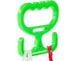 Shopping Bag Carry Handle, Bag Hanger Carrier, Multifunctional Transport Aid for Water Bottles Colour Cans Household Items
