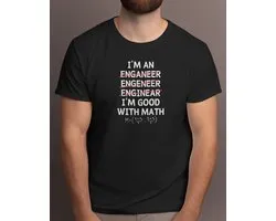 I'm Good With Math - T Shirt - Mathematics - Math - Funny - Wiskunde - Rekenen - Algebra - Meetkunde