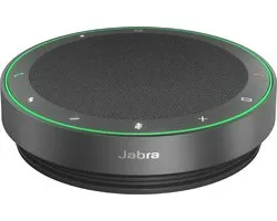 Jabra Speak2 75 UC – Draagbare Speakerphone – Bluetooth, USB-A & USB-C – Conferentiespeaker met 4 Microfoons – Geschikt voor alle UC-platforms – Donkergrijs