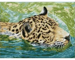 DIAMOND DOTZ Jungle Prince - Diamond Painting - 17.595 Dotz - 41x31 cm