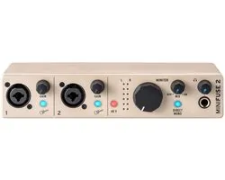 Arturia MiniFuse 2 Champagne Limited Edition 2x2 USB-C Audio Interface