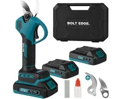 Elektrische snoeischaar PRO - Met 2 accu's - Heggenschaar - Takkenschaar - 32mm