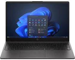 HP 250R 15,6 pouces G10 Notebook PC Intel Core 5 120U Ordinateur portable 39,6 cm (15.6") Full HD 16 Go DDR5-SDRAM 512 Go SSD Wi-Fi 6 (802.11ax) Windows 11 Pro Noir