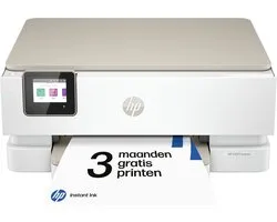 HP ENVY Foto Inspire 7220e - All-in-One Printer - Multifunctionele Foto Printer - Geschikt voor Instant Ink - Beige