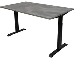Office Hero® Cosmic - In hoogte verstelbaar bureau zwart frame - Game bureau - Computertafel - Werktafel - 140x80 - Oxyd