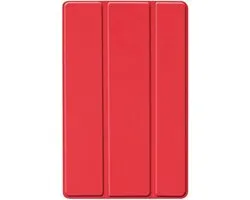 Shop4 - Geschikt voor Samsung Galaxy Tab A 10.1 (2019) Hoes - Smart Book Case Rood