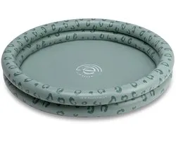 Swim Essentials - Zwembad - Ø100 cm - Groen - Luipaardprint - kind