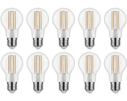 Asalite LED Lamp A60 E27 Fitting - 7W = 60W - 806 Lumen - 4000K Neutraal Wit Licht - Niet Dimbaar - 220-240V - 10 stuks