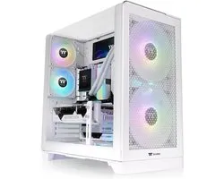 Thermaltake View 390 Air Mid - PC Case - Behuizing - Gehard Glas - 2x120mm PWM Ventilator - Wit