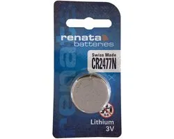 Renata CR2477N Lithium Knoopcel Batterijen 3V - Per 6 stuks