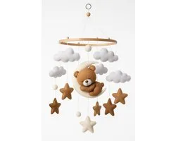 Bébé Mobile Bear - Mobile pour bébé Mobile - Crib Mobile - Mobile Chambre de bébé - Baby Shower Gift - Larry's
