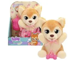 Imctoys Baby Paws Yummy Shiba - Interactieve pluchen knuffel