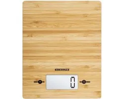Soehnle Bamboo Bambou Comptoir Rectangle Balance de ménage électronique