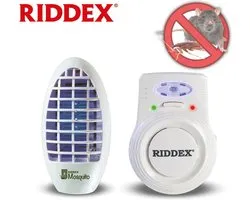 Riddex Plus Charge 2-in-1 ongedierteverjager Muizen en muggen - ongedierteverjaging door digitale electronische pulsen -