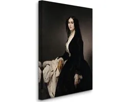 Francesco Hayez - Portrait de la Singer Matilde Juva Branca - Portrait de la chanteuse Matilde Juva Branca (1851) - 3:2