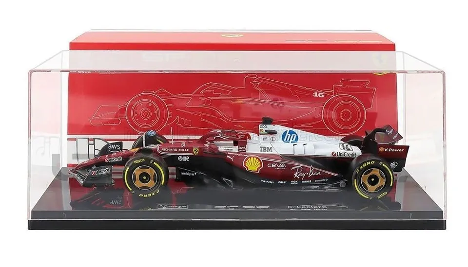 Bburago 1/18 - Ferrari SF-25 - Italian Gp 2025 (C. Leclerc) 16822-L16-MONZA-BV