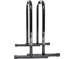 Lebert Equalizer XL Dip Bars Zwart - Dip Station - Pull Up Bar - Push Up Bars - Calisthenics - Krachttraining voor het gehele lichaam