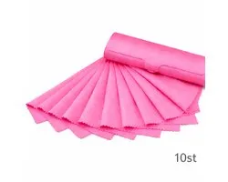 10 roze brillendoekjes / microvezeldoekjes van hoge kwaliteit / zonnebrildoekjes / doekje / Aland optiek / Microfibre Surchoix pour Lentilles, Lunettes, Ecrans, Tablettes, Glasse / luiers / doekjes microvezel brillenreiniger / bril cleaner