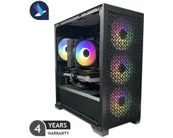 Cooler Master Elite ARGB Gaming PC | AMD Ryzen 7 - 9800X3D | NVIDIA RTX 5070 Ti - 16 GB GDDR7 | GB DDR5 | SSD 1 To | WiFi | Bluetooth | Windows 11 Pro