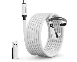 Syntech Link-kabel compatibel met Meta/Oculus Quest 3S/Quest 3/Quest2/Pro/Pico 4/Ultra, 5 meter verbeterde type - ShopVlot