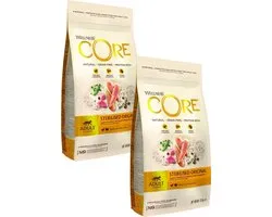 Wellness Core Grain Free Cat Sterilised Kip&Kalkoen - Kattenvoer - 2 x 1.75 kg