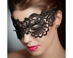 Quick Relief Erotic Mask™ - Erotisch Masker - Venetiaans Masker - Masquerade Masker - Gemaskerd Bal - Galamasker - Zwart