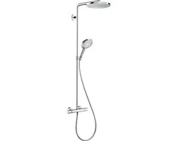 hansgrohe Raindance Select S Showerpipe 240 1jet PowderRain met thermostaat chroom