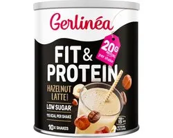 Gerlinea - Fit & Protein Hazelnut Latte - 6 x 340 gr - Voordeelverpakking