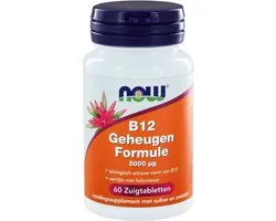 Now Foods - Vitamine B12 Geheugen Formule 1000 mcg - 100 Zuigtabletten