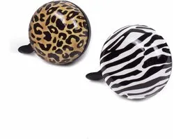 Cloche de vélo Ding-Dong 80 mm Zebra