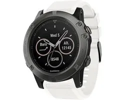Strap-it siliconen bandje geschikt voor Garmin Fenix 9 (Pro) 51mm / Fenix 8 (Pro) 51mm / Garmin Fenix 7x (Pro - Sapphire Solar) / Fenix 6x (Pro - Sapphire) / Fenix 5x (Plus) / Fenix 3 / Epix Pro (Gen 2 - 51mm) / Enduro 1-2-3 / Quatix 7x-8 (51mm)