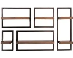 AnLi Style Wandschap Carve set/5