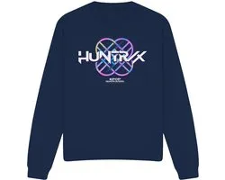 Kpop Demon Hunters Huntrix Huntrx Pastel Logo sweatshirt - Marineblauw - L