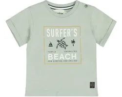 Dirkje Jongens T-shirt - Soft Sage