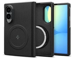 Spigen | Coque adaptée au Samsung Galaxy Z Fold 8 | Spigen Air Skin Aramid | Back Cover | avec MagFit | Protection de charnière | Noir