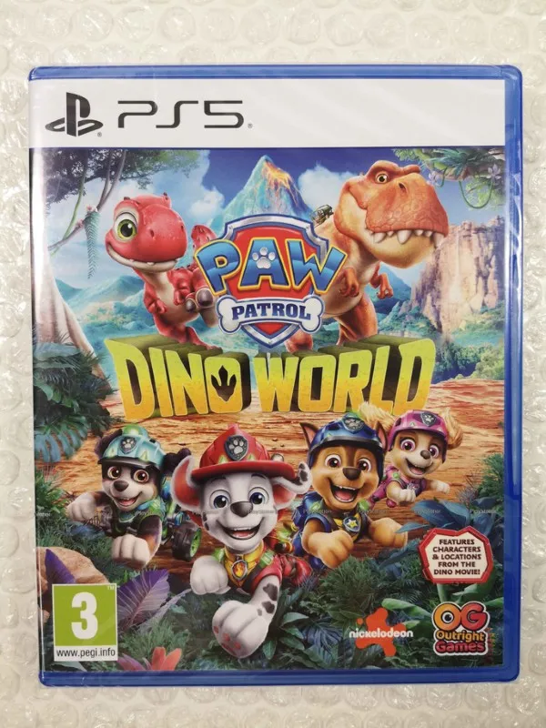 Paw Patrol Dino World PS5 UK New (Game In English/Francais/De/Es/It/Pt)