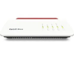 AVM FRITZ! FRITZ!Box 7590 AX - Router - Mesh - WiFi Repeater - Dual-Band - AX WiFi 6 - 1200 + 2400 Mbps