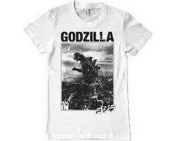 Godzilla Vintage T-shirt White