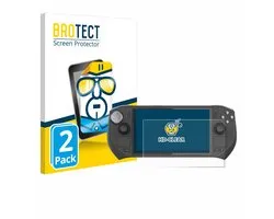 BROTECT - Screenprotector voor Zotac Gaming Zone - Folie Beschermfolie transparant 2 Stuks
