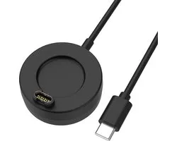 Câble de charge compatible avec montre Garmin - USB C - 1 mètre - Câble chargeur compatible avec Garmin Fenix 8/7/6/5, Vivoactive 5/4s, Venu 3s/2, Forerunner & Instinct - Chargeur Smartwatch