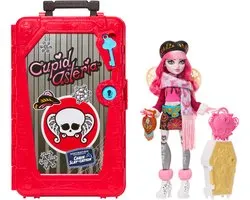 Monster High Skulltimate Secrets Coffret Vacances en Cabine - Poupée Cupid Asteria et Accessoires