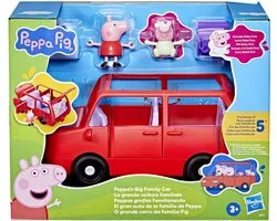 Hasbro Peppa Pig Peppa's Grote Familie auto - Inclusief Baby Evie