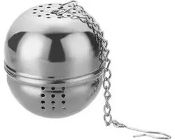 Filtre à thé en acier inoxydable - Tea Man - Infuseur à thé - Accessoires à thé - Pour Thee en vrac - Rond
