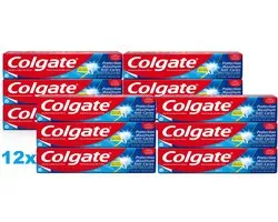 Colgate Maximum Cavity Protection Tandpasta – 12 x 100 ml – Anti-Cariës – Met Fluoride & Calcium – Voordeelverpakking